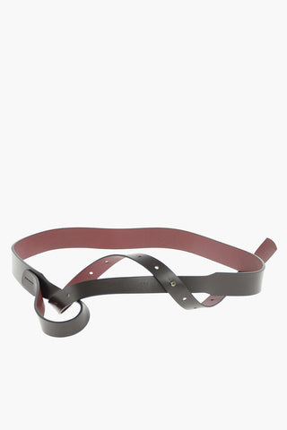 30mm reversible IRIS leather belt