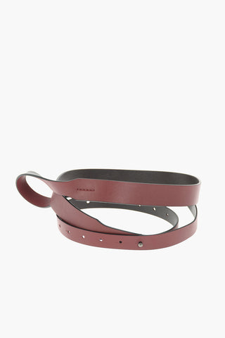 30mm reversible IRIS leather belt