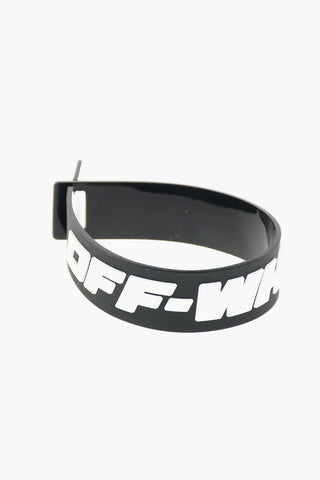pvc 2.0 INDUSTRIAL THIN bracelet with embossed logo