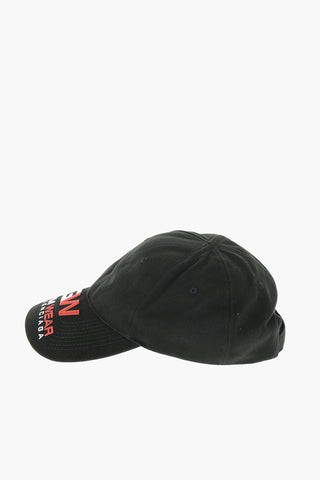 cotton gym cap with embroiderey embossed logo