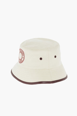 cotton Bucket with leather trimmings