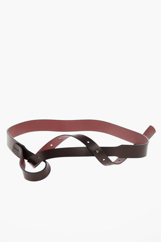 30mm reversible IRIS leather belt