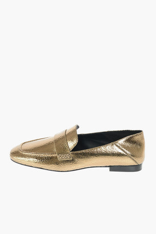 Lamè Leather EMERY Loafers