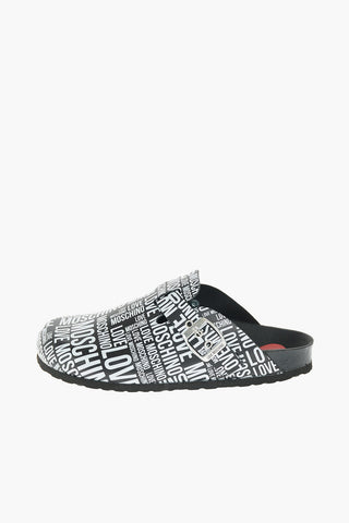 LOVE MOSCHINO Zweifarbige Sandalen BIRKI30 mit Logodruck