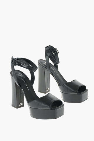 Sandali Platform BLASVEGAS in Pelle 13cm