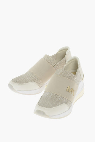 Lurex FELIX Slip On Sneakers
