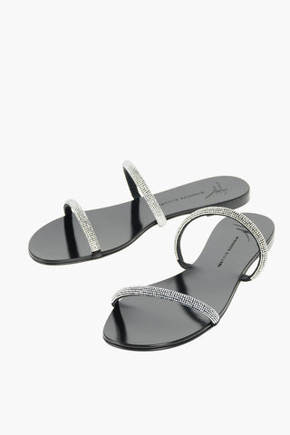 Strass KANDA Leather Slippers