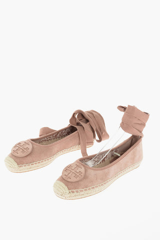 Ankle Tape Suede Espadrillas