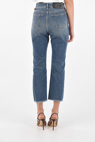 5 Pocket Denims with Chain and Patch