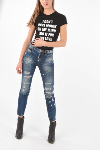 Boyfriend IF WE GONNA DO IT Strass Denims
