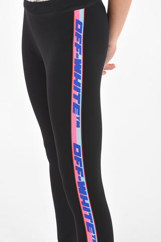 Leggings con Bande Laterali Logate
