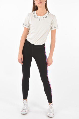Leggings con Bande Laterali Logate