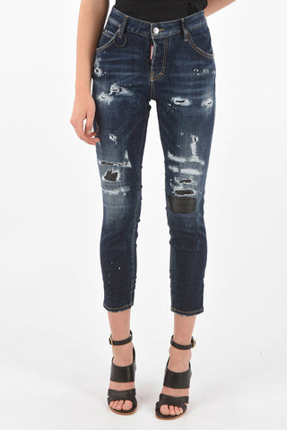 Distressed COOL GIRL High Rise Jeans