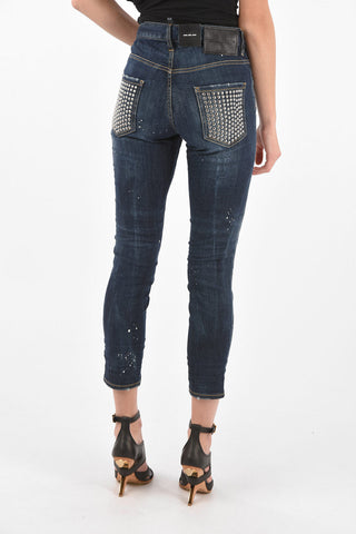 Distressed COOL GIRL High Rise Jeans