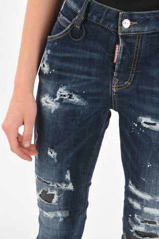 Distressed COOL GIRL High Rise Jeans