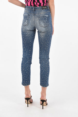 Jeans Boyfriend STATEMENT con Strass