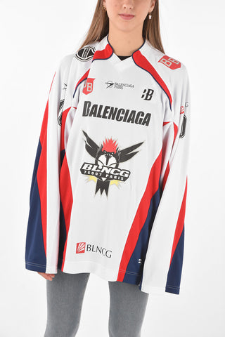 Long-sleeved HOCKEY Printed T-Shirt