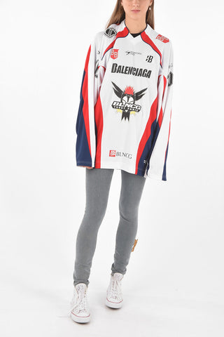 Long-sleeved HOCKEY Printed T-Shirt