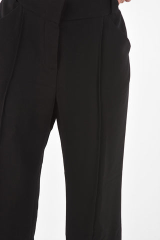 2 Pocket Front Pleated Flared Pants