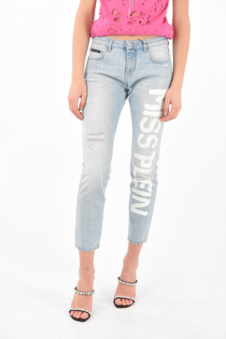 Boyfriend MISS PLEIN Distressed Denims