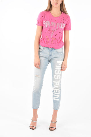 Boyfriend MISS PLEIN Distressed Denims