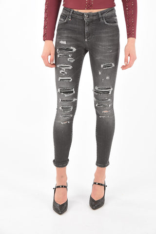 Studded Pocket GOOD MORNING GOD Denims