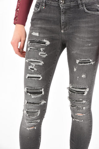 Studded Pocket GOOD MORNING GOD Denims