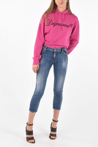 Mid Rise CROPPED TWIGGY Skinny Jeans