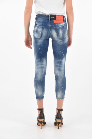 Low Waist JENNIFER CROPPED Skinny Fit Jeans
