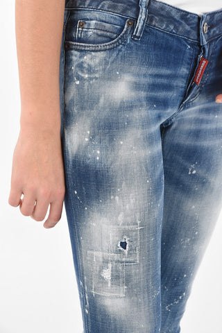 Low Waist JENNIFER CROPPED Skinny Fit Jeans