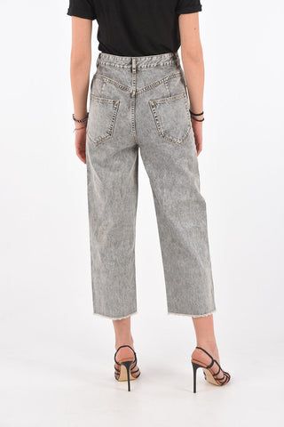 ETOILE High Waist LALISKASR Wide Leg Jeans