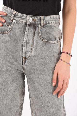 ETOILE High Waist LALISKASR Wide Leg Jeans