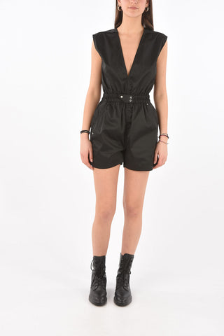 DRKSHDW V Neck BODYBAG Nylon Jumpsuit
