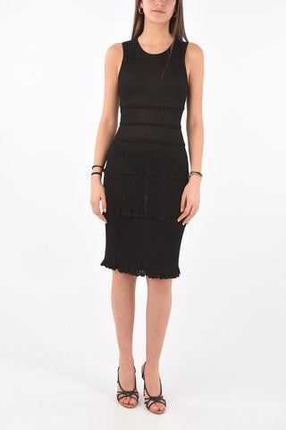 Sleeveless Ribbed Dress