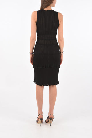 Sleeveless Ribbed Dress