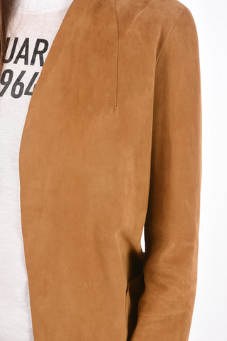 Patch Pocket Suede Blazer