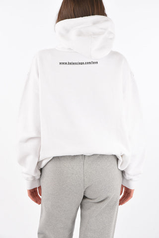 Oversized I LOVE U Hoodie