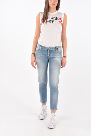 Jeans JENNIFER CROPPED a Vita Bassa