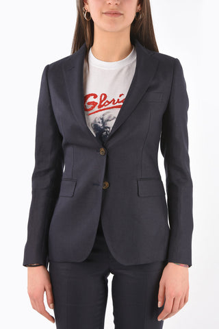 Tailleur Monopetto in Lino Twill