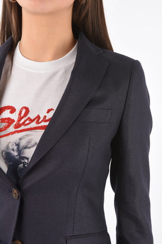 Tailleur Monopetto in Lino Twill