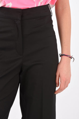pantalone dritto a vita alta