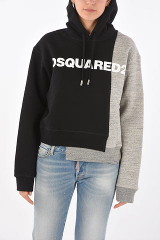 Two Tone Cotton Hoodie