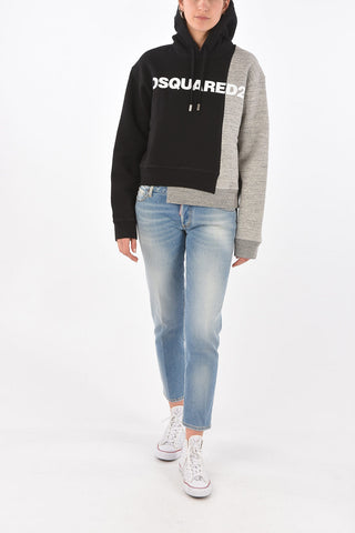 Two Tone Cotton Hoodie