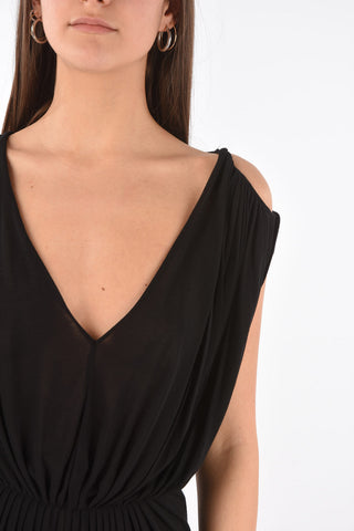 PHLEGETHON Pleated Detail HELENA Short Dress