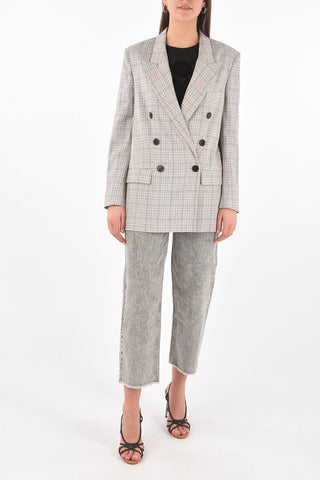 Double-breasted LEAGANEA District Check Blazer