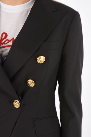 Double-breasted ALICYA Tailleur with Peak Lapel
