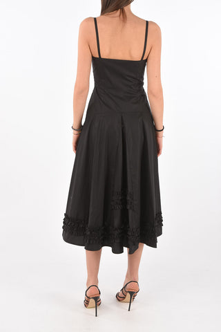 Ruffle Detail FLAVIO Midi Dress