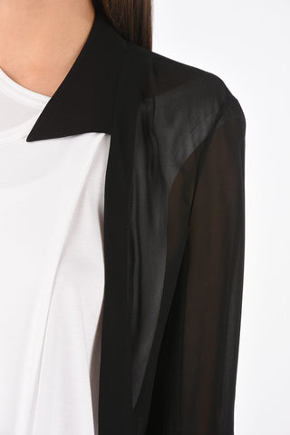 Camicia in Viscosa Senza Bottoni