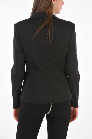 Single-breasted Peak Lapel Blazer