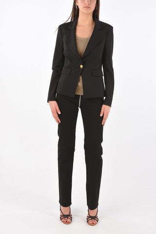 Single-breasted Peak Lapel Blazer